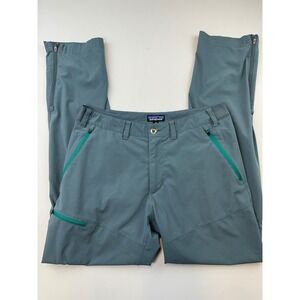 Patagonia Mens Terravia Trail Pants Size 32 Plume Grey Hiking Climbing Gorpcore
